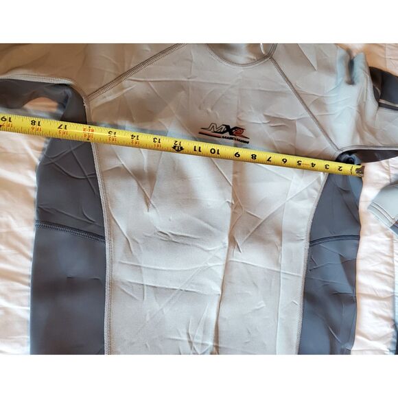 Magic Marine Metalite MX2 Racing Vest Shirt Large Long Sleeved Grey Neoprene NWT - Picture 7 of 8